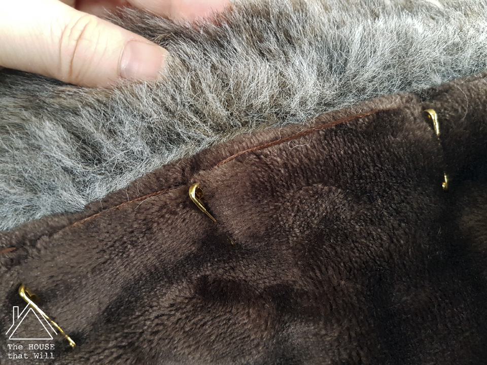 The House that Will | DIY Faux Fur Throw