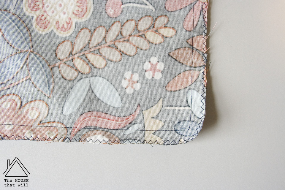 The House that Will | DIY Cushion Cover Throw Pillow with Hidden Zipper How To Sewing Tutorial