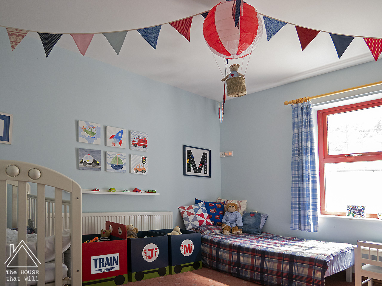 The House that Will | Budget Decor: €75 Boys' Bedroom decorating for kids