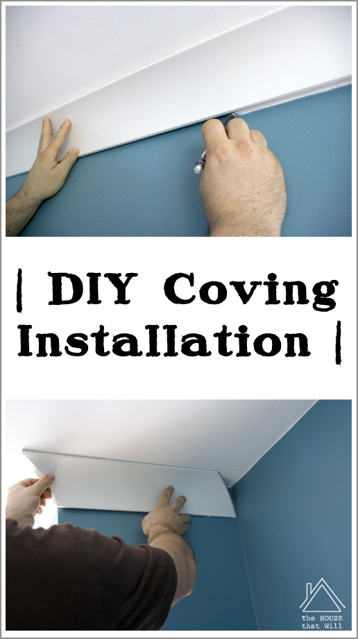 The House that Will | DIY Coving Installation - How to Install Coving